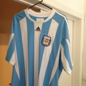 Argentina Men's Authentic Soccer Jersey